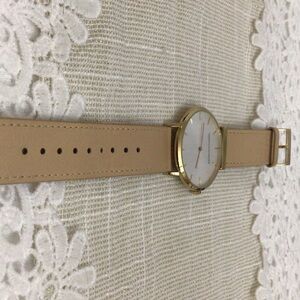 Rebecca Minkoff Tan and Gold Smartwatch